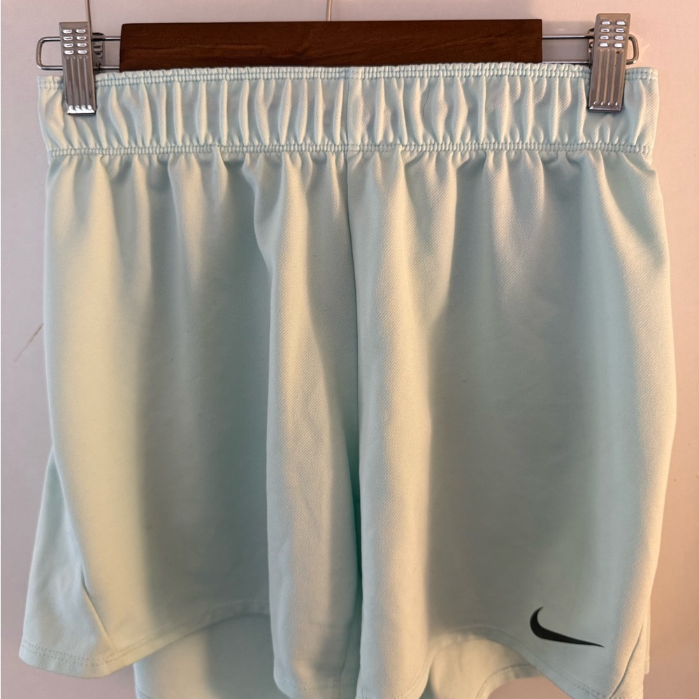 Nike Light Blue Athletic Shorts